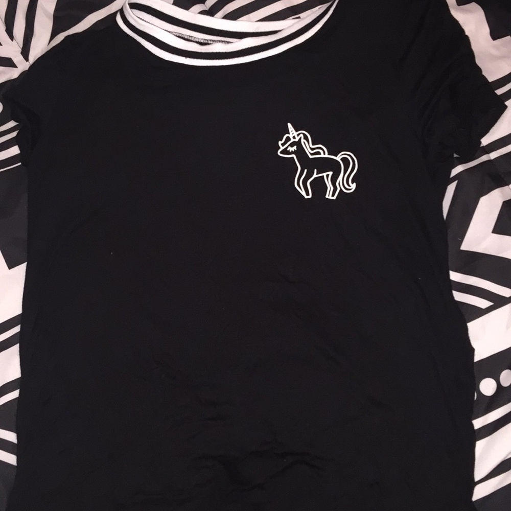 New unicorn girls shirt sleeve